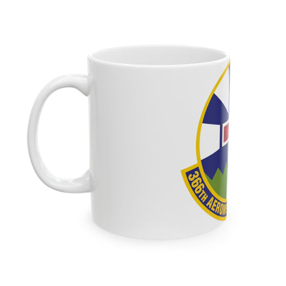 366th Aeromedical Dental Squadron (U.S. Air Force) White Coffee Mug-The Sticker Space