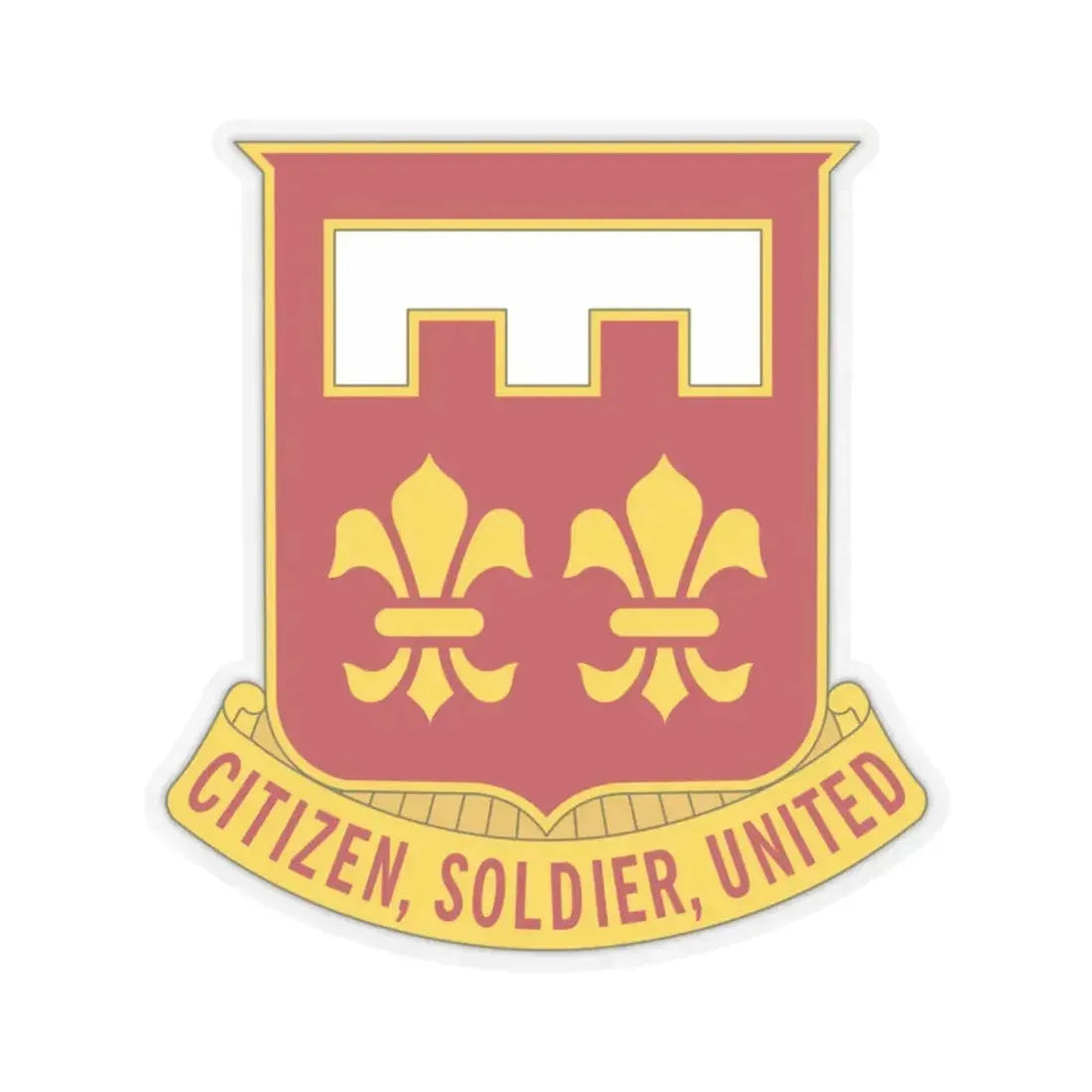 367 Engineer Battalion (U.S. Army) STICKER Vinyl Kiss-Cut Decal 2 Inch Transparent - The Sticker Space