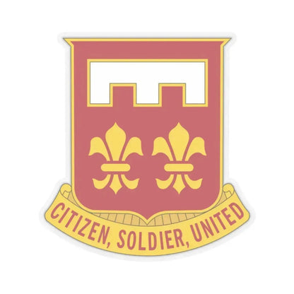 367 Engineer Battalion (U.S. Army) STICKER Vinyl Kiss-Cut Decal 2 Inch Transparent - The Sticker Space