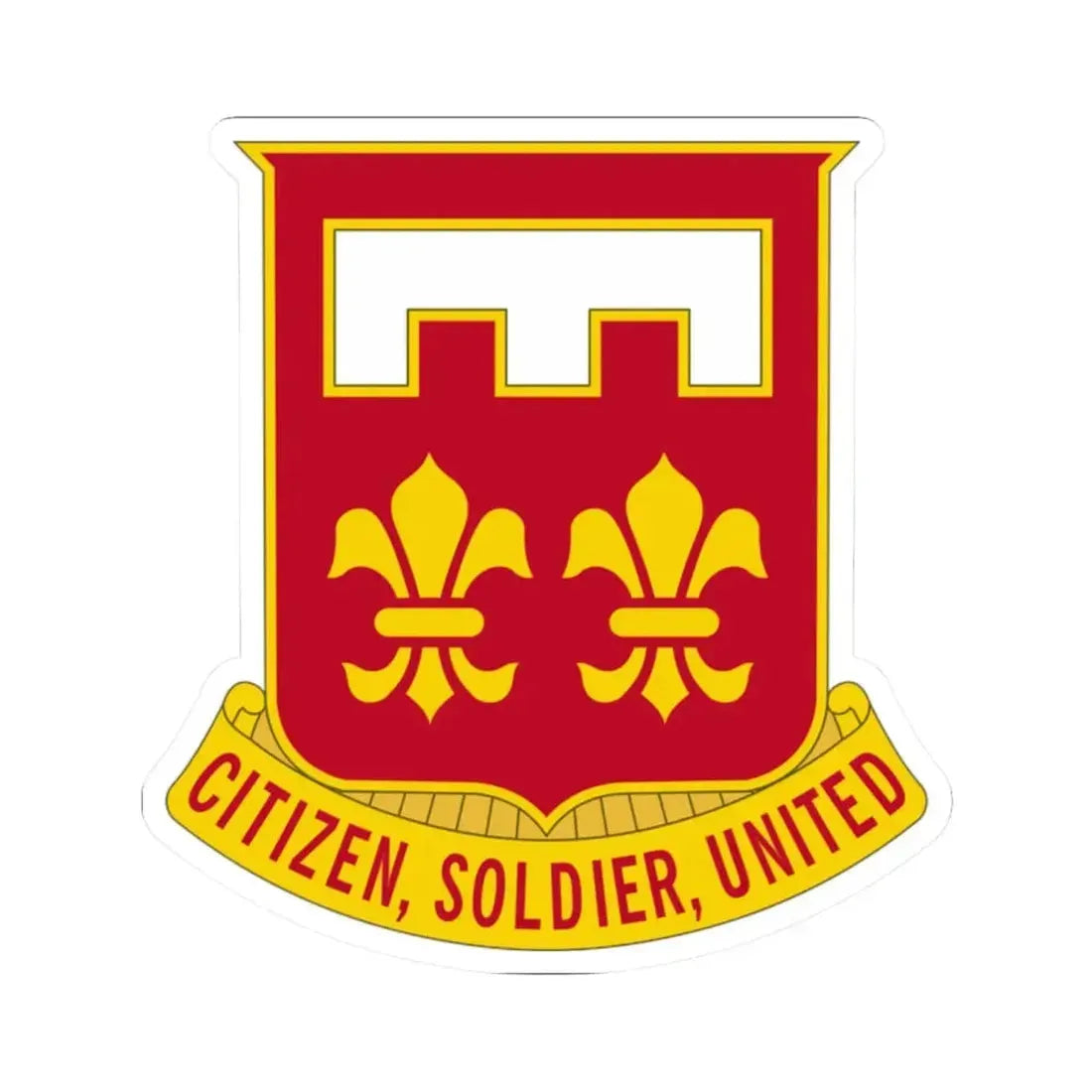 367 Engineer Battalion (U.S. Army) STICKER Vinyl Kiss-Cut Decal 2 Inch White - The Sticker Space