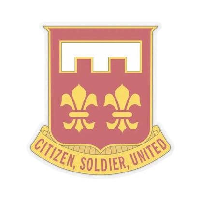 367 Engineer Battalion (U.S. Army) STICKER Vinyl Kiss-Cut Decal 3 Inch Transparent - The Sticker Space