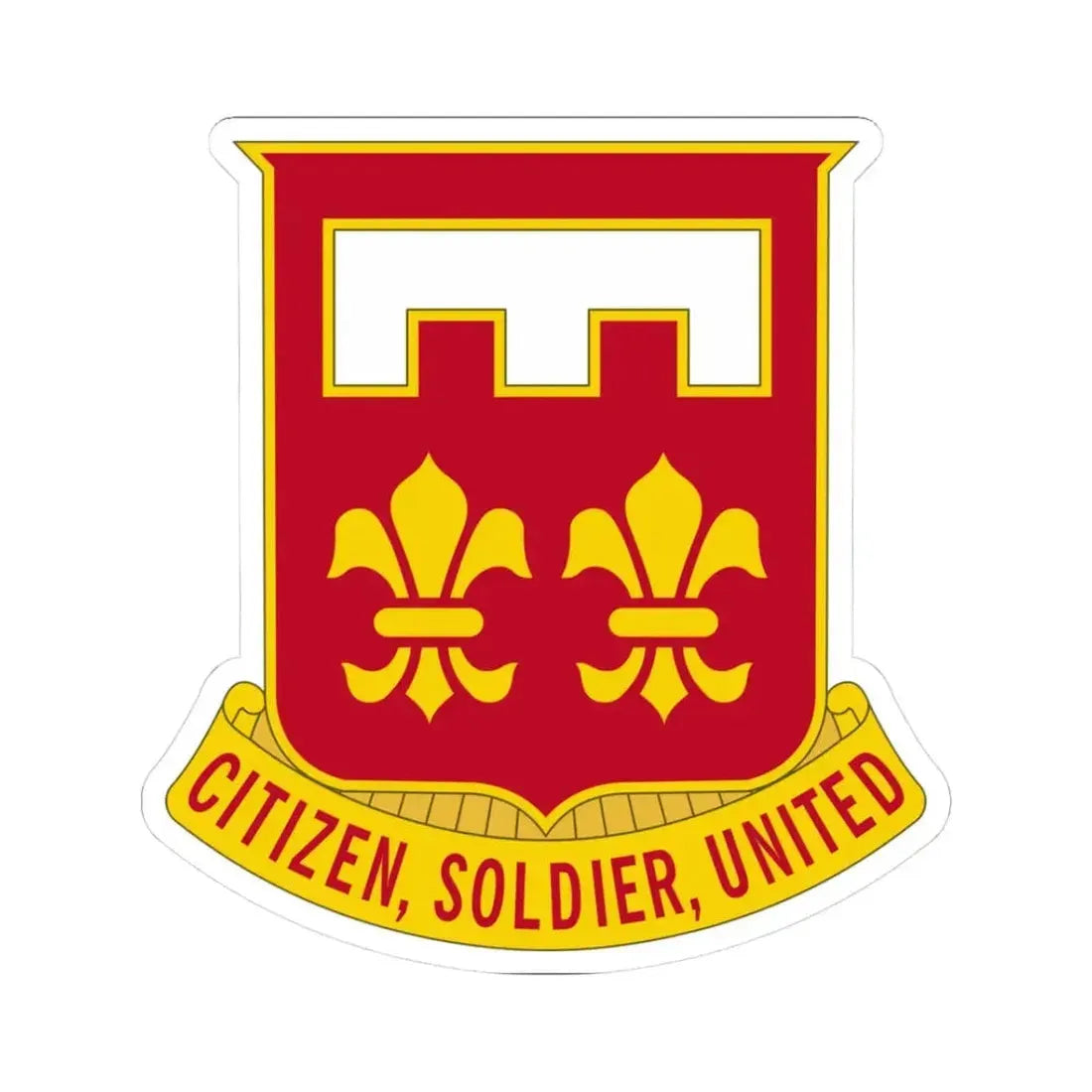 367 Engineer Battalion (U.S. Army) STICKER Vinyl Kiss-Cut Decal 3 Inch White - The Sticker Space