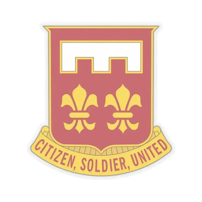 367 Engineer Battalion (U.S. Army) STICKER Vinyl Kiss-Cut Decal 4 Inch Transparent - The Sticker Space