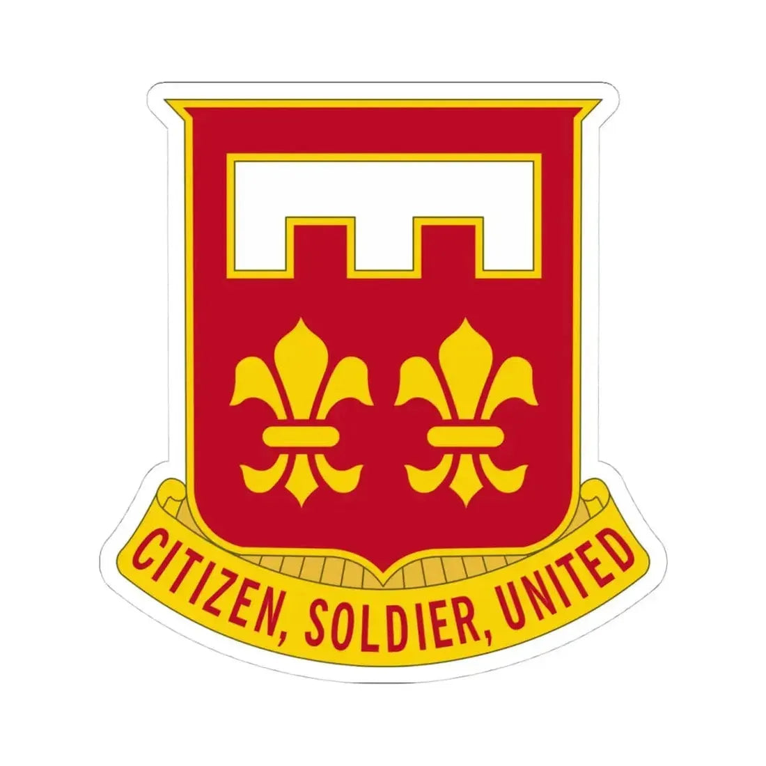 367 Engineer Battalion (U.S. Army) STICKER Vinyl Kiss-Cut Decal 4 Inch White - The Sticker Space