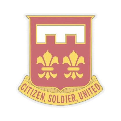 367 Engineer Battalion (U.S. Army) STICKER Vinyl Kiss-Cut Decal 6 Inch Transparent - The Sticker Space