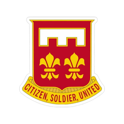 367 Engineer Battalion (U.S. Army) Transparent STICKER Die-Cut Vinyl Decal 2 Inch - The Sticker Space