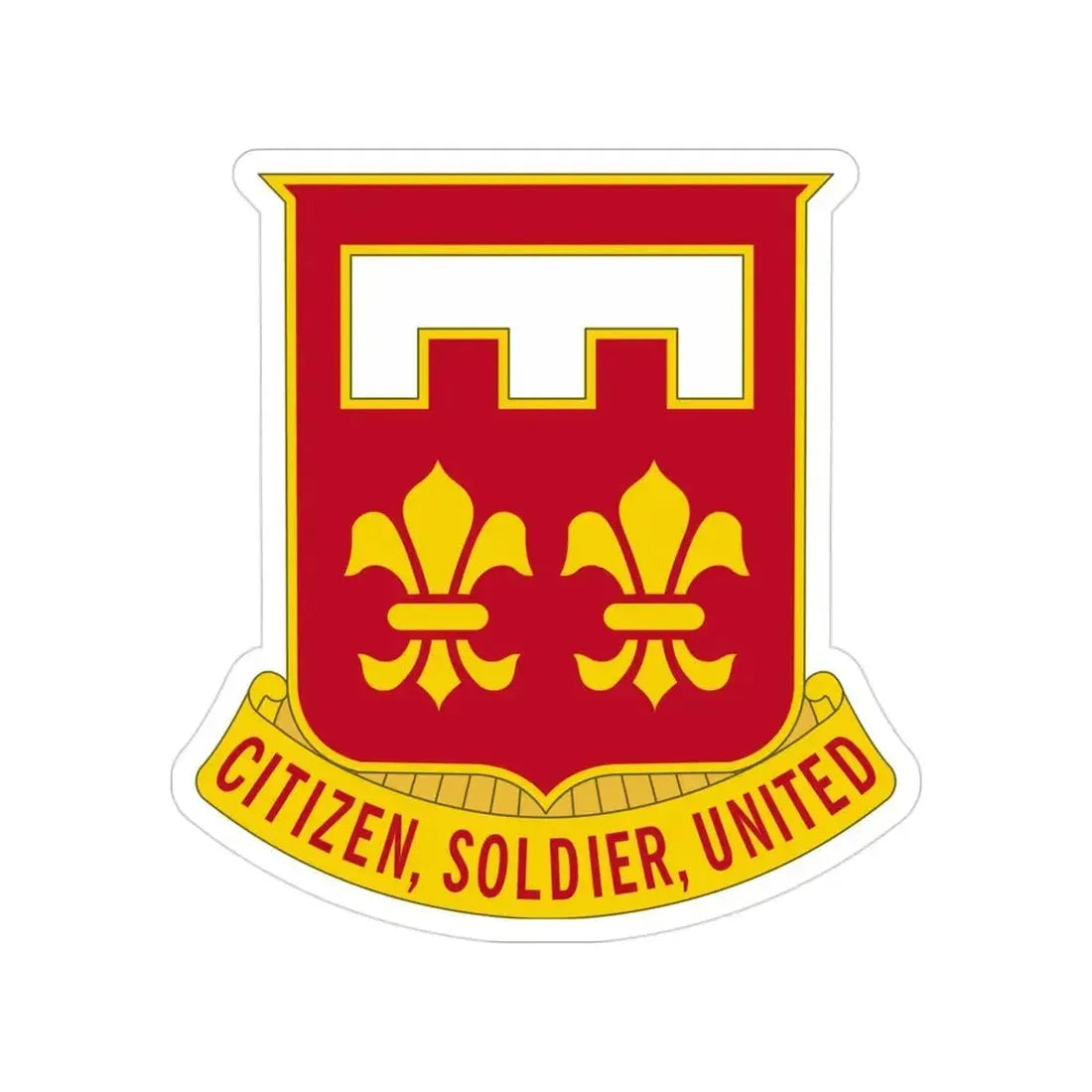 367 Engineer Battalion (U.S. Army) Transparent STICKER Die-Cut Vinyl Decal 3 Inch - The Sticker Space