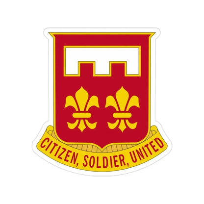 367 Engineer Battalion (U.S. Army) Transparent STICKER Die-Cut Vinyl Decal 3 Inch - The Sticker Space