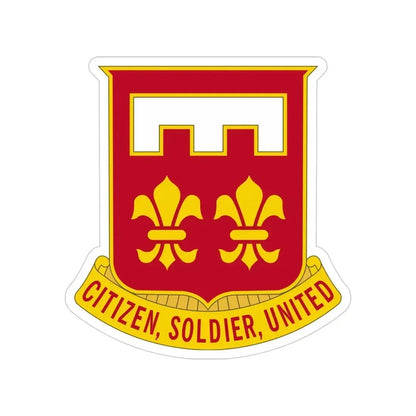 367 Engineer Battalion (U.S. Army) Transparent STICKER Die-Cut Vinyl Decal 4 Inch - The Sticker Space
