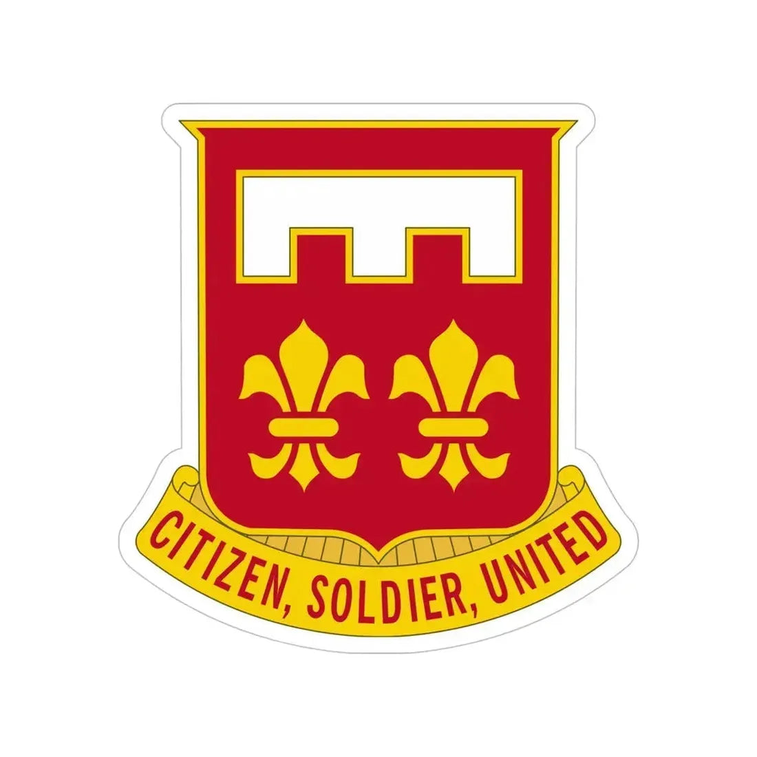 367 Engineer Battalion (U.S. Army) Transparent STICKER Die-Cut Vinyl Decal 5 Inch - The Sticker Space