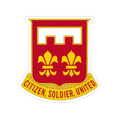 367 Engineer Battalion (U.S. Army) Transparent STICKER Die-Cut Vinyl Decal 5 Inch - The Sticker Space