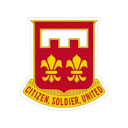 367 Engineer Battalion (U.S. Army) Transparent STICKER Die-Cut Vinyl Decal 6 Inch - The Sticker Space