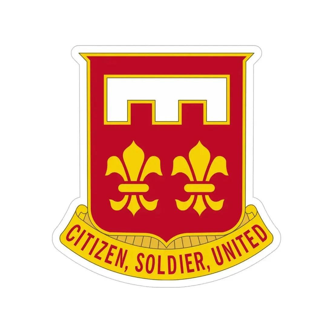 367 Engineer Battalion (U.S. Army) Transparent STICKER Die-Cut Vinyl Decal - The Sticker Space