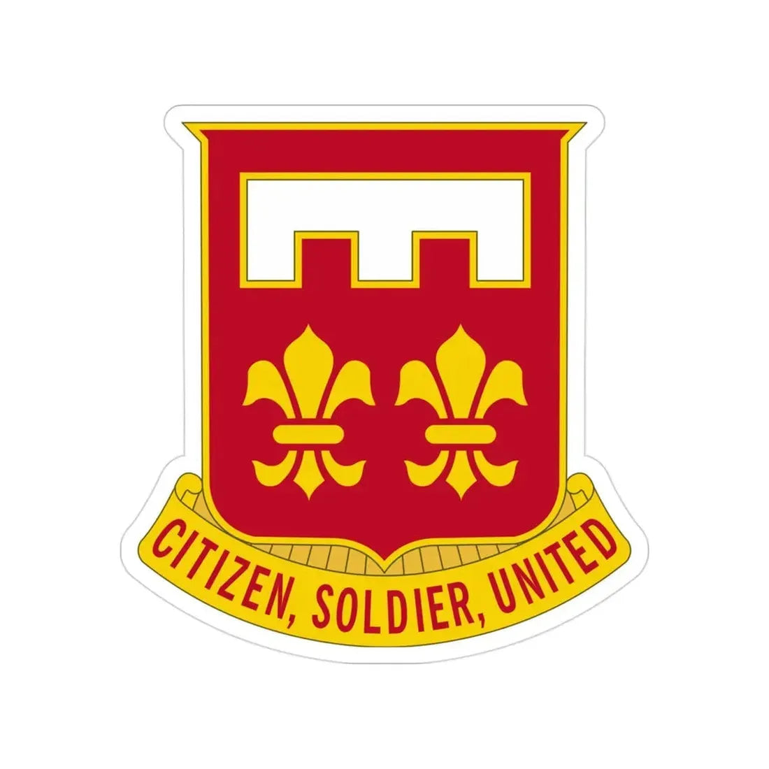 367 Engineer Battalion (U.S. Army) Transparent STICKER Die-Cut Vinyl Decal - The Sticker Space