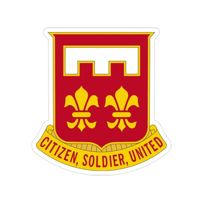 367 Engineer Battalion (U.S. Army) Transparent STICKER Die-Cut Vinyl Decal - The Sticker Space