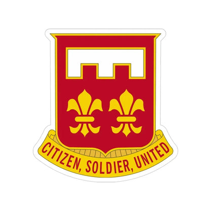 367 Engineer Battalion (U.S. Army) Transparent STICKER Die-Cut Vinyl Decal - The Sticker Space