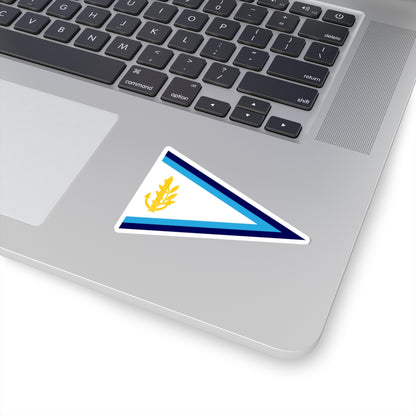 Senior Officers Pendant of the Israeli Navy (Israel) STICKER Vinyl Kiss-Cut Decal