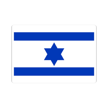Flag of Israel 1948 3-2 (Israel) STICKER Vinyl Kiss-Cut Decal