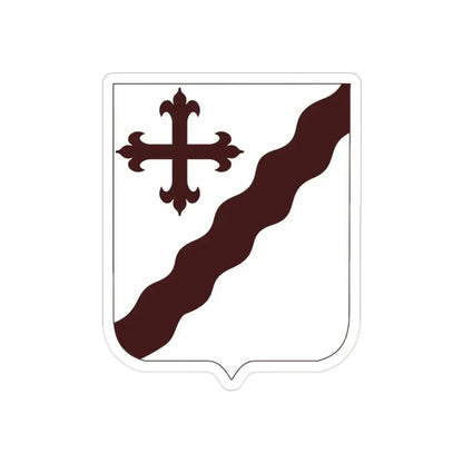 369 Medical Battalion 2 (U.S. Army) REVERSE PRINT Transparent Die-Cut STICKER - The Sticker Space