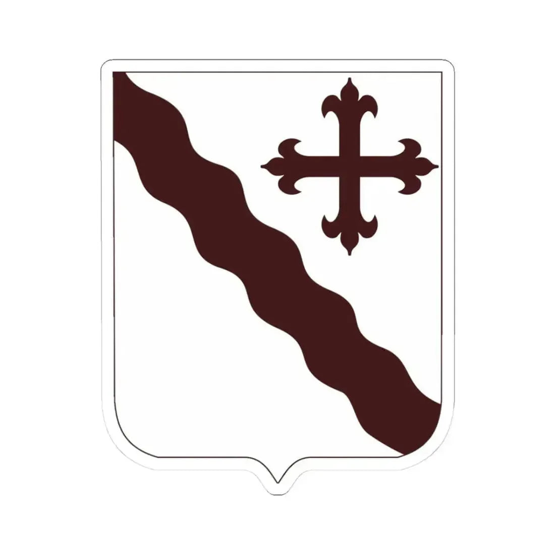 369 Medical Battalion 2 (U.S. Army) STICKER Vinyl Kiss-Cut Decal 3 Inch White - The Sticker Space