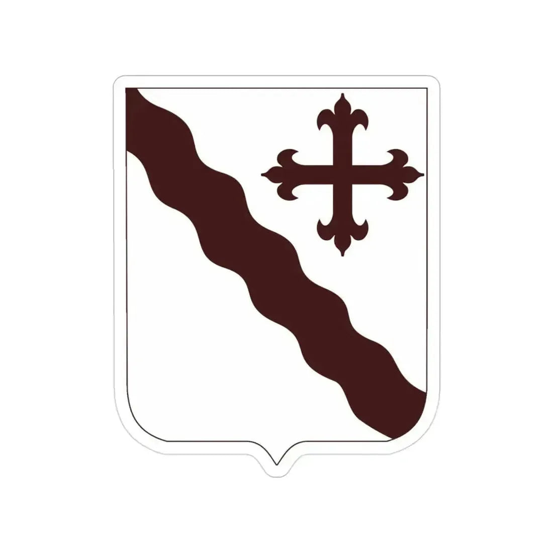 369 Medical Battalion 2 (U.S. Army) Transparent STICKER Die-Cut Vinyl Decal 3 Inch - The Sticker Space