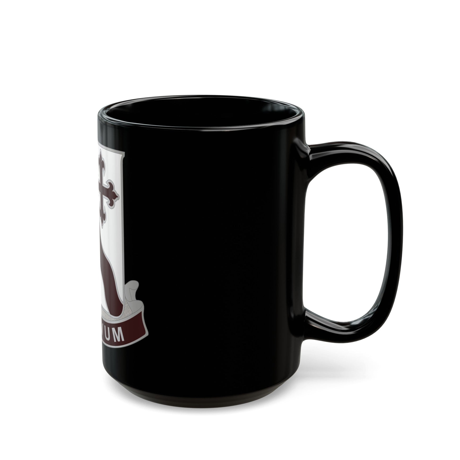 369 Medical Battalion (U.S. Army) Black Coffee Mug-The Sticker Space