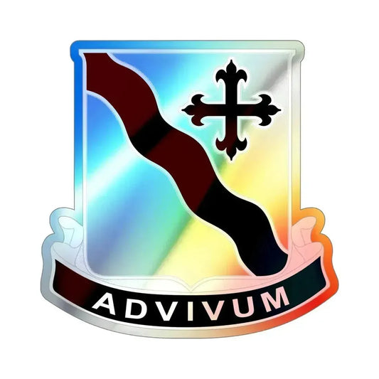 369 Medical Battalion (U.S. Army) Holographic STICKER Die-Cut Vinyl Decal 6 Inch Holographic - The Sticker Space
