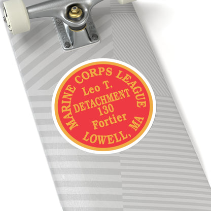 Marine Corps League Lowell MA (USMC) STICKER Vinyl Kiss-Cut Decal