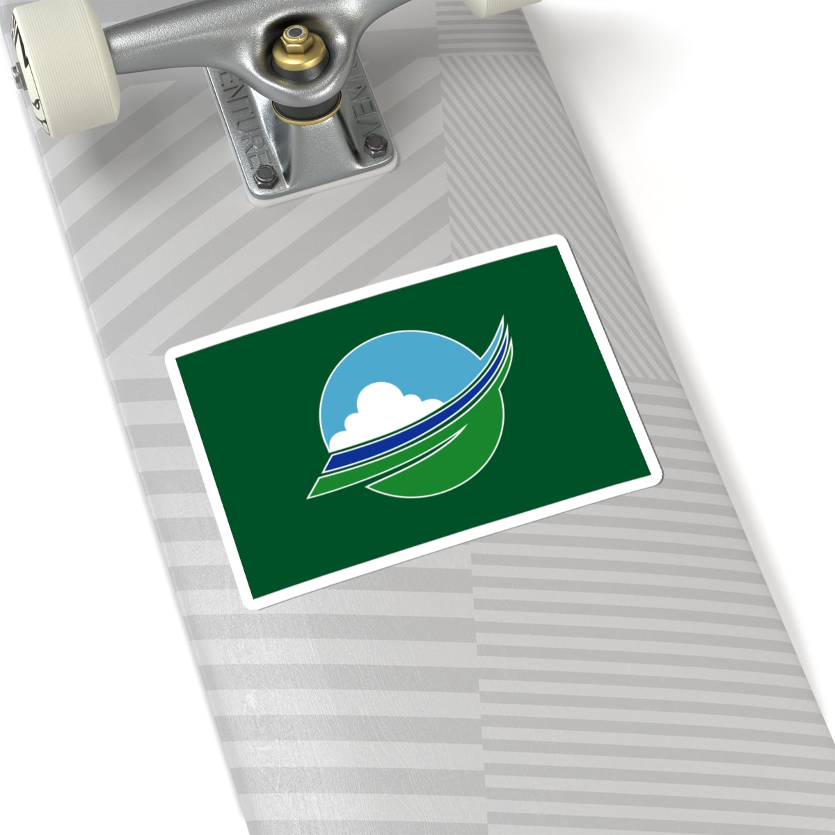 Flag of Ozora Hokkaido (Japan) STICKER Vinyl Kiss-Cut Decal