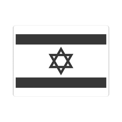 Flag of Israel - White (Israel) STICKER Vinyl Kiss-Cut Decal