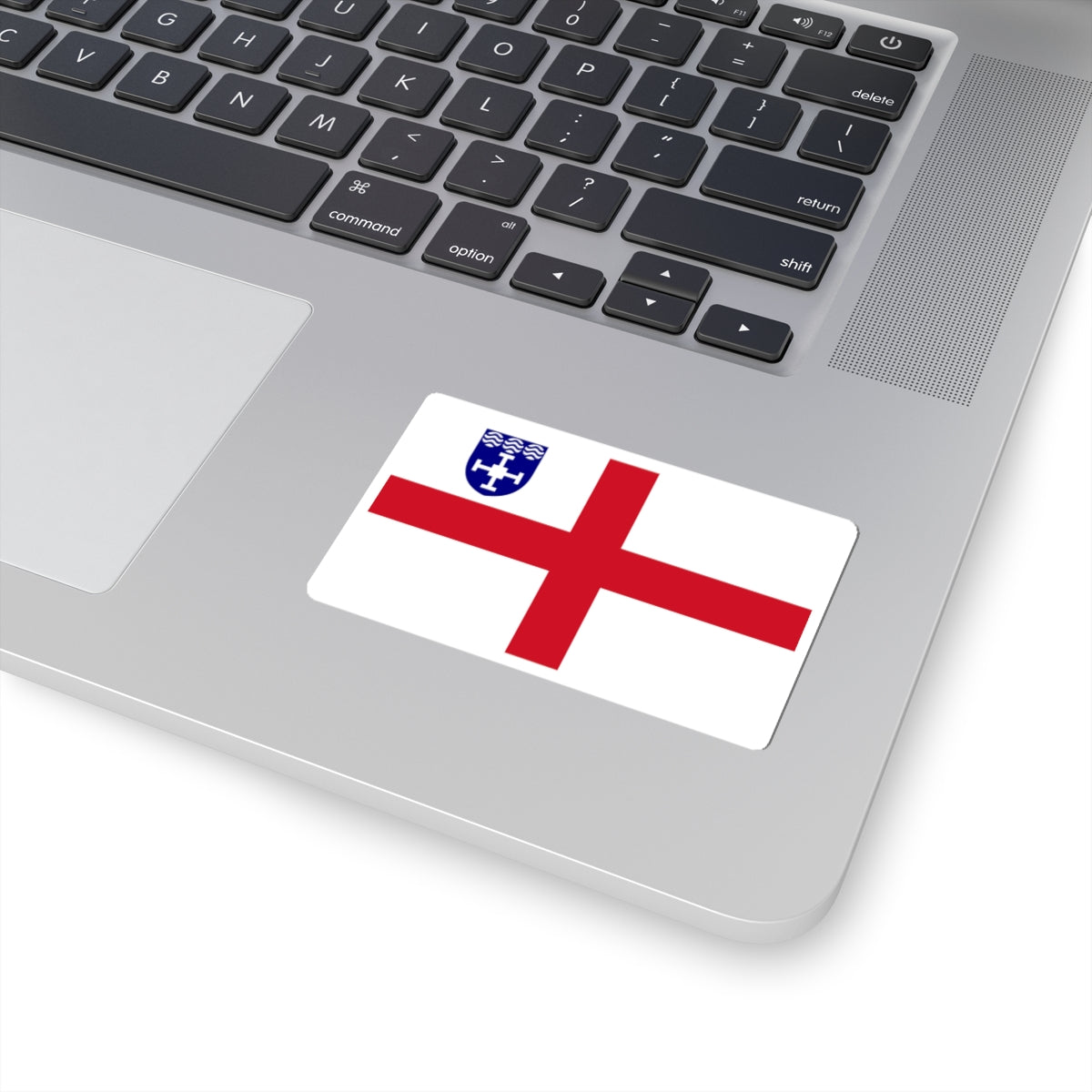 Flag of the Diocese of Derby (England) STICKER Vinyl Kiss-Cut Decal