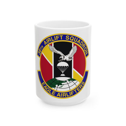 36th Airlift Squadron (U.S. Air Force) White Coffee Mug-15oz-The Sticker Space