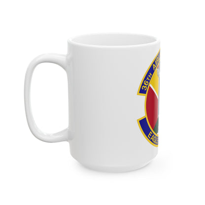 36th Airlift Squadron (U.S. Air Force) White Coffee Mug-The Sticker Space