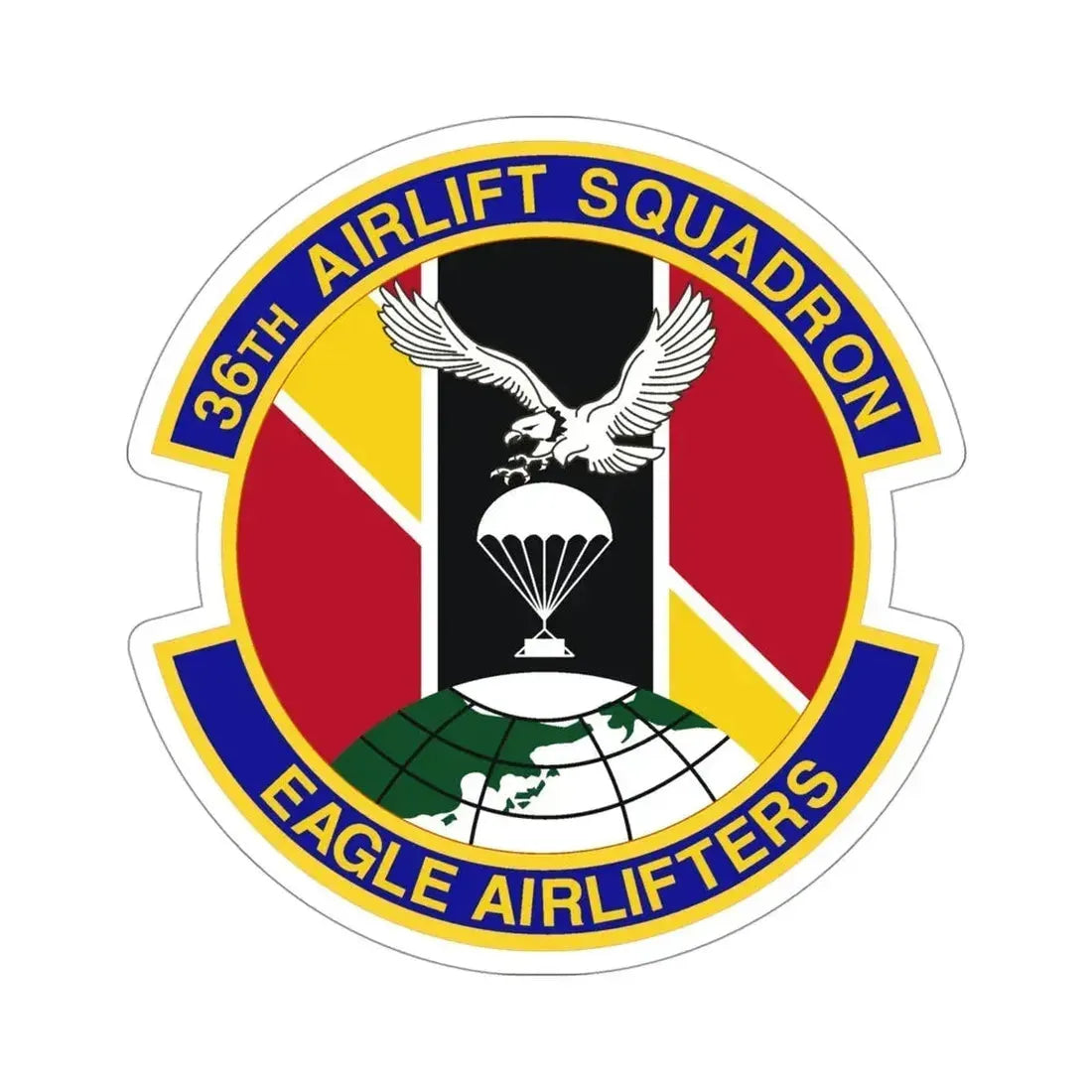 36th Airlift Squadron (U.S. Air Force) STICKER Vinyl Die-Cut Decal - The Sticker Space