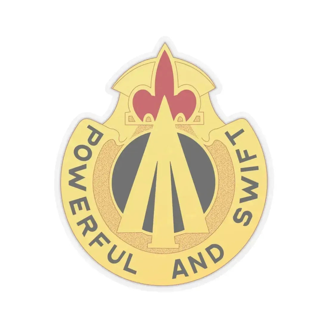36th Artillery Group (U.S. Army) STICKER Vinyl Kiss-Cut Decal 6 Inch Transparent - The Sticker Space