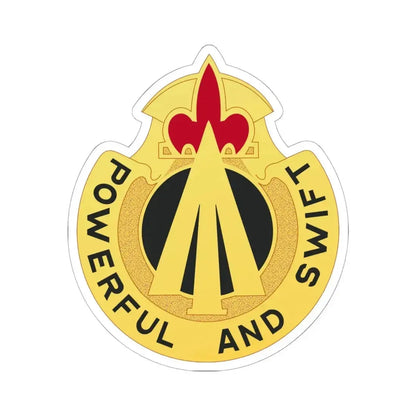 36th Artillery Group (U.S. Army) STICKER Vinyl Kiss-Cut Decal 6 Inch White - The Sticker Space
