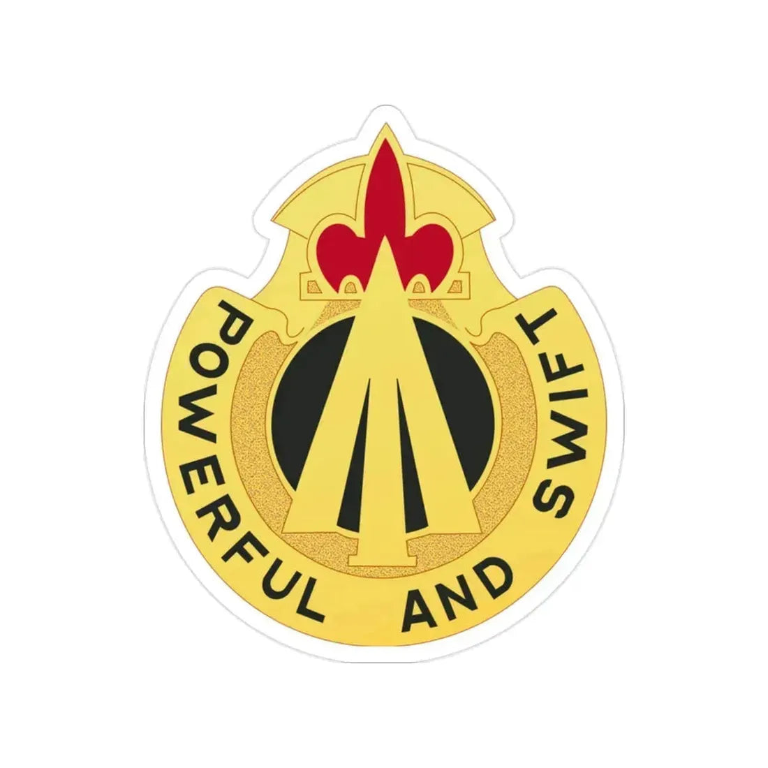 36th Artillery Group (U.S. Army) Transparent STICKER Die-Cut Vinyl Decal 2 Inch - The Sticker Space