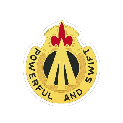 36th Artillery Group (U.S. Army) Transparent STICKER Die-Cut Vinyl Decal 5 Inch - The Sticker Space
