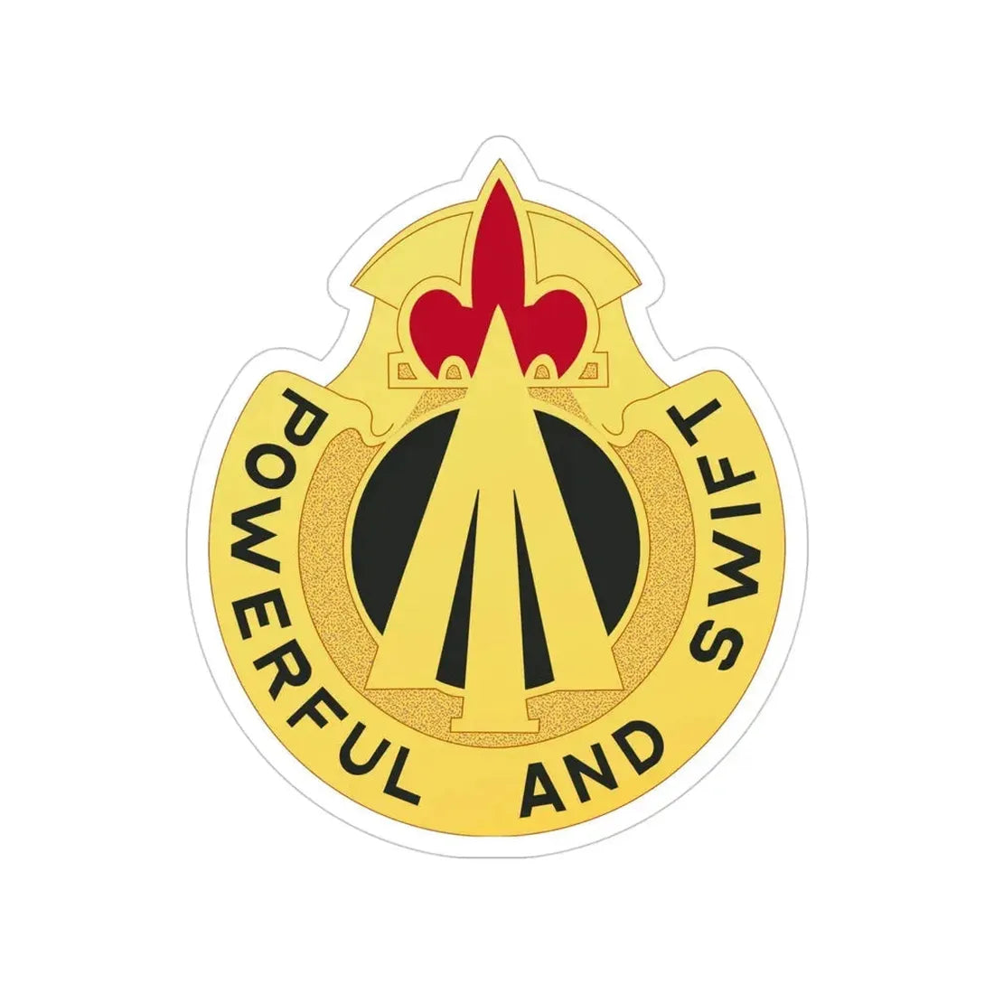 36th Artillery Group (U.S. Army) Transparent STICKER Die-Cut Vinyl Decal - The Sticker Space