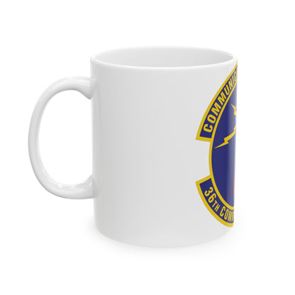 36th Communications Squadron (U.S. Air Force) White Coffee Mug-The Sticker Space