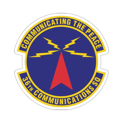 36th Communications Squadron (U.S. Air Force) STICKER Vinyl Kiss-Cut Decal - The Sticker Space