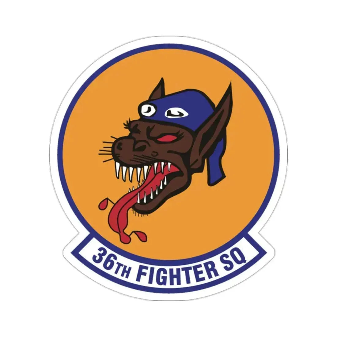 36th Fighter Squadron (U.S. Air Force) STICKER Vinyl Die-Cut Decal 2 Inch - The Sticker Space