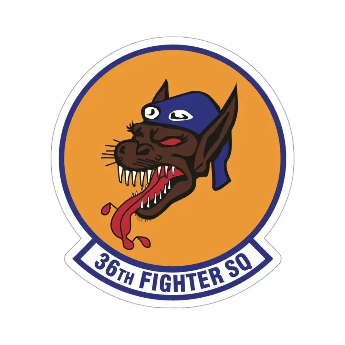 36th Fighter Squadron (U.S. Air Force) STICKER Vinyl Die-Cut Decal 3 Inch - The Sticker Space