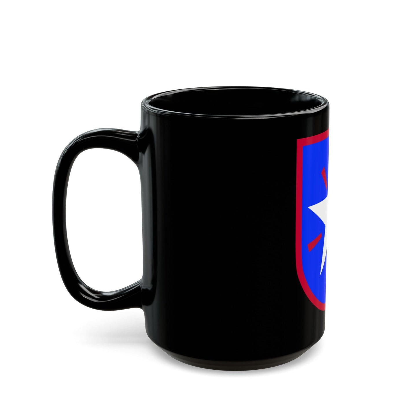 36th Infantry Brigade (U.S. Army) Black Coffee Mug-The Sticker Space