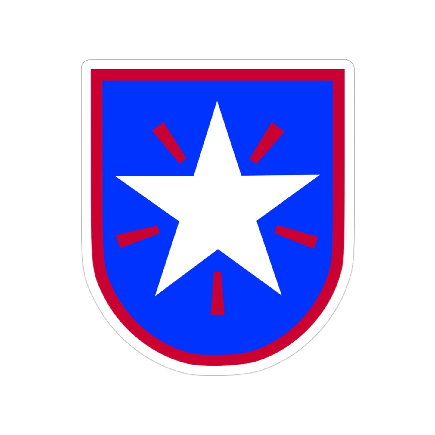 36th Infantry Brigade (U.S. Army) Transparent STICKER Die-Cut Vinyl Decal-3 Inch-The Sticker Space