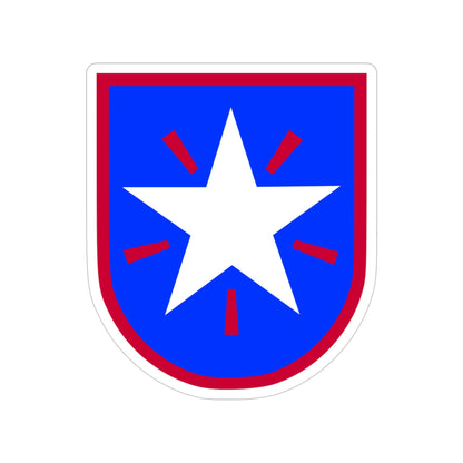 36th Infantry Brigade (U.S. Army) Transparent STICKER Die-Cut Vinyl Decal-4 Inch-The Sticker Space