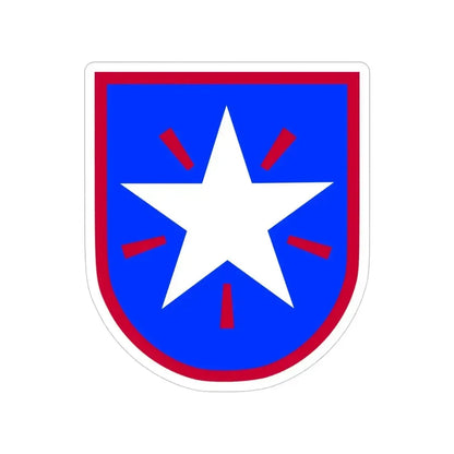 36th Infantry Brigade (U.S. Army) Transparent STICKER Die-Cut Vinyl Decal 4 Inch - The Sticker Space