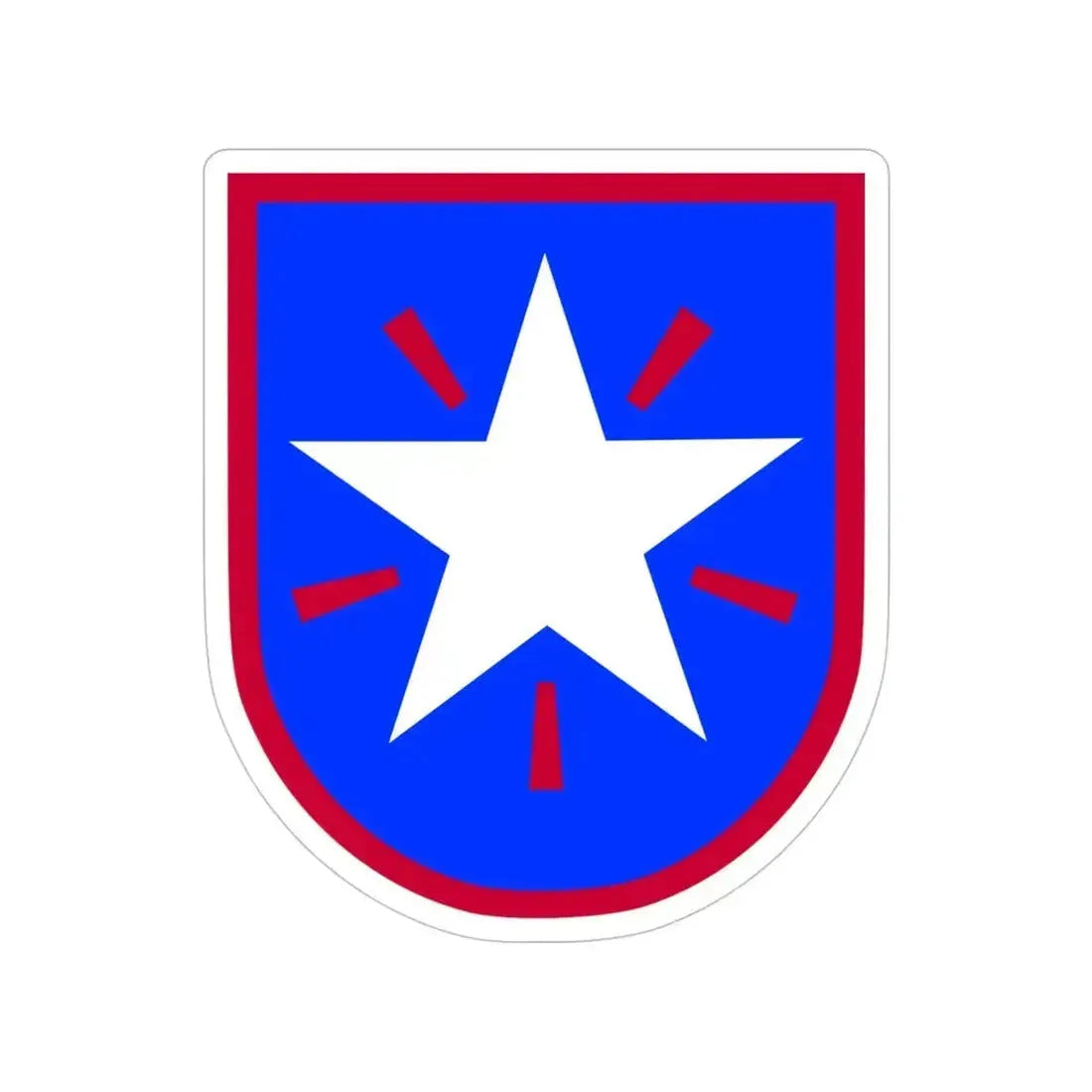 36th Infantry Brigade (U.S. Army) Transparent STICKER Die-Cut Vinyl Decal 5 Inch - The Sticker Space