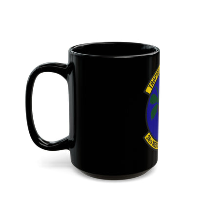 36th Medical Operations Squadron (U.S. Air Force) Black Coffee Mug-The Sticker Space