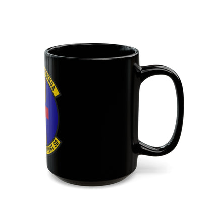 36th Medical Support Squadron (U.S. Air Force) Black Coffee Mug-The Sticker Space